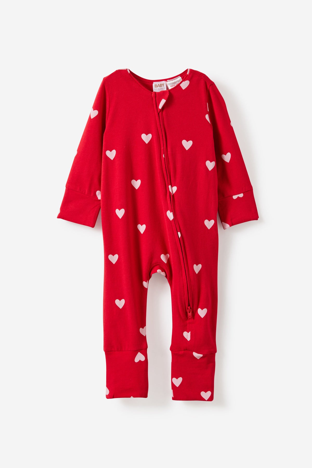 Growie Long Sleeve Zip Romper