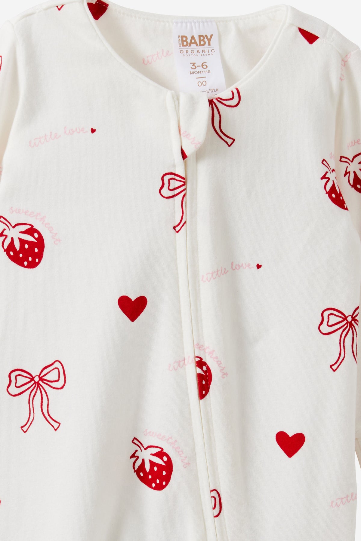 Growie Long Sleeve Zip Romper