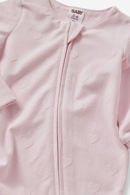 Growie Long Sleeve Zip Romper