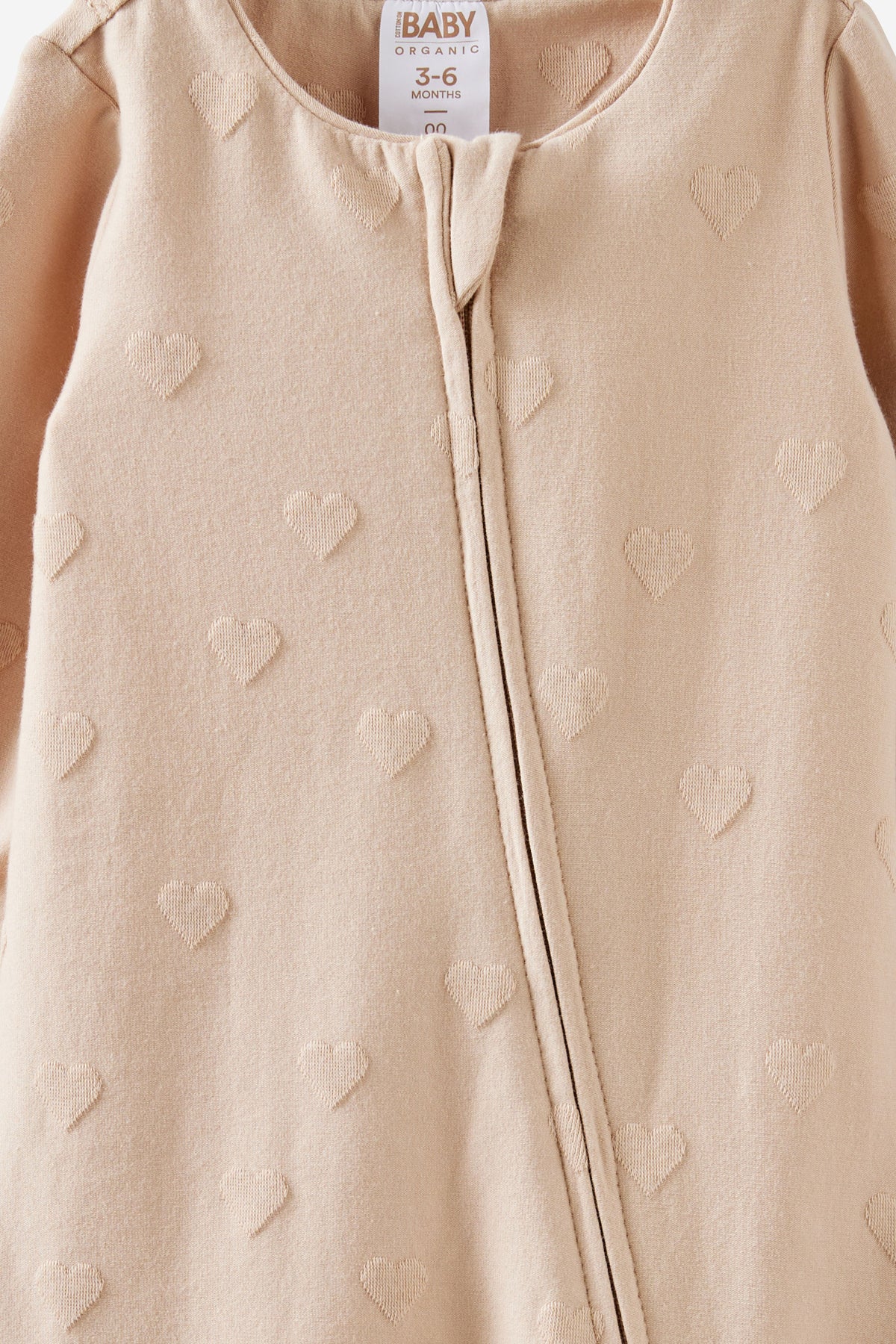 Growie Long Sleeve Zip Romper
