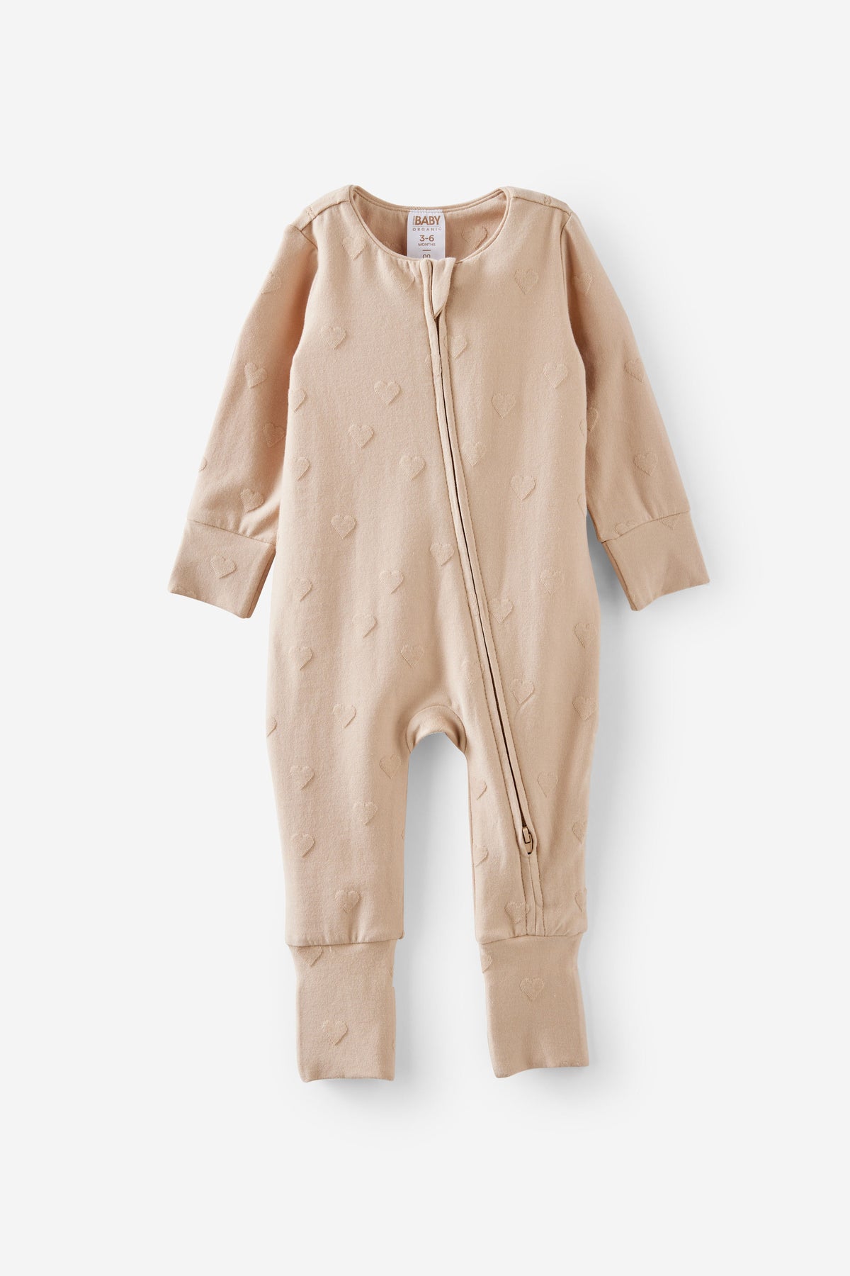 Growie Long Sleeve Zip Romper
