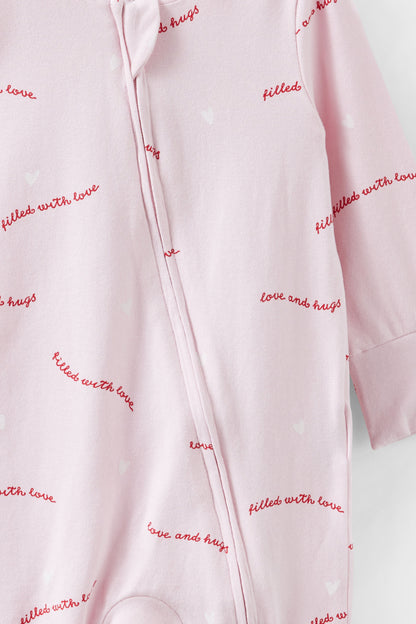 Growie Long Sleeve Zip Romper
