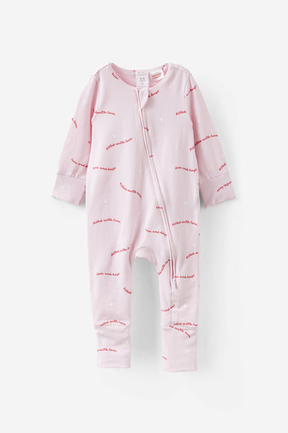 Growie Long Sleeve Zip Romper
