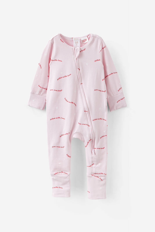 Growie Long Sleeve Zip Romper