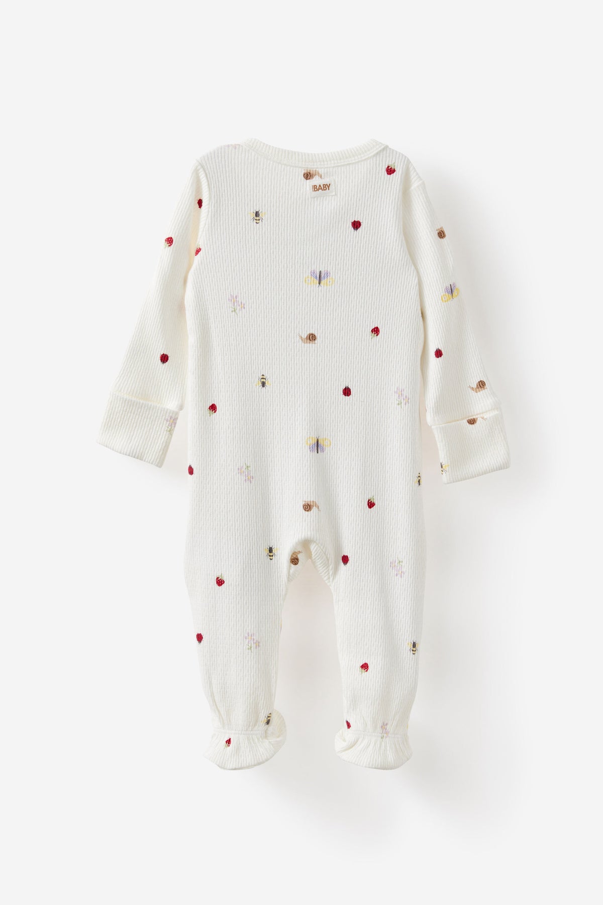 Littlie Organic Long Sleeve Zip Romper