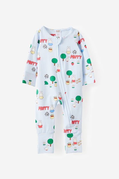 Miffy Long Sleeve Zip Romper