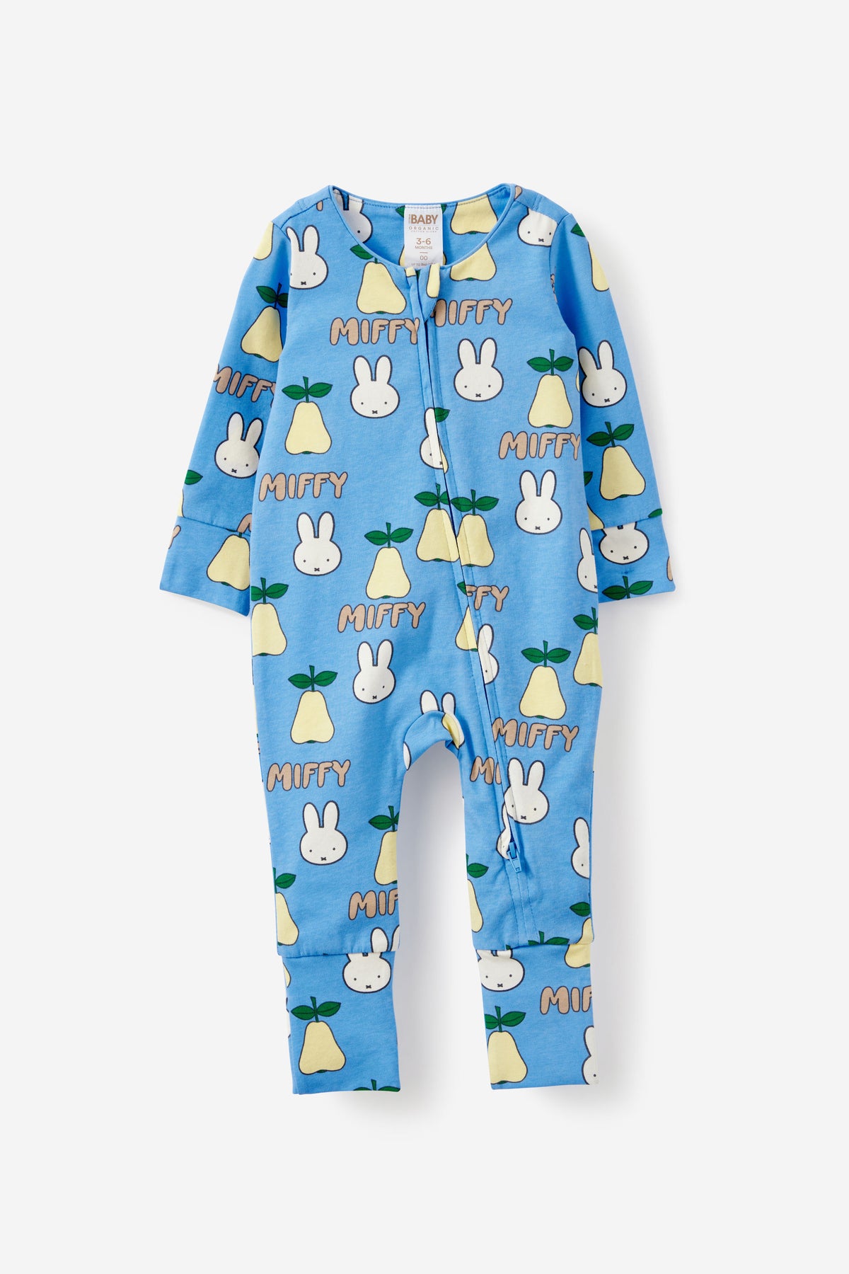 Miffy Long Sleeve Zip Romper