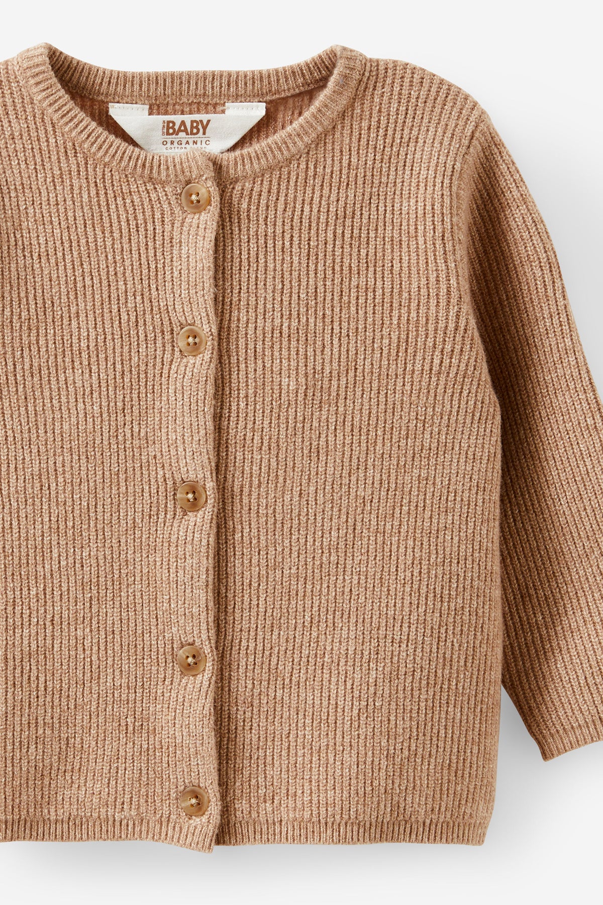 Organic Blend Knit Cardigan