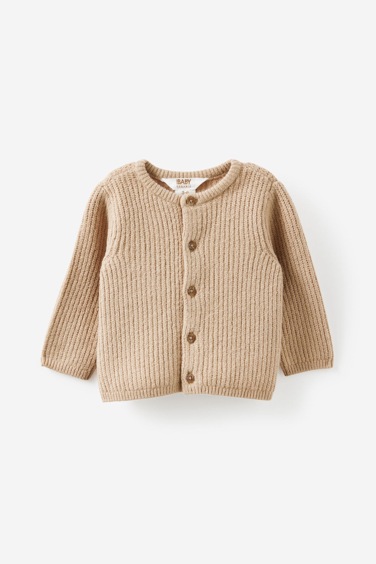 Organic Blend Knit Cardigan