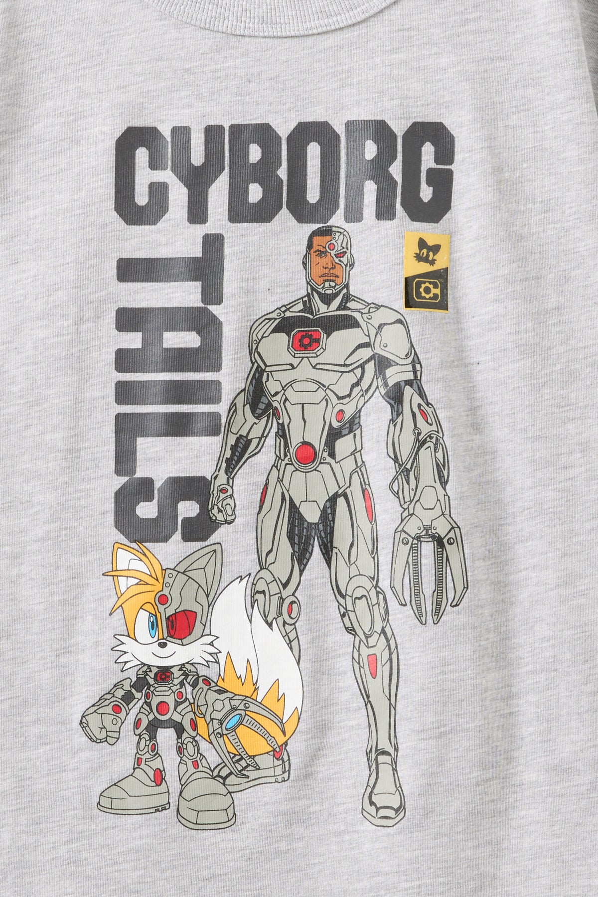 Sonic x DC Comics Drop Shoulder Short Sleeve Tee