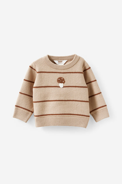 Organic Blend Knit Sweater
