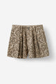 Sarai Pleat Front Denim Short