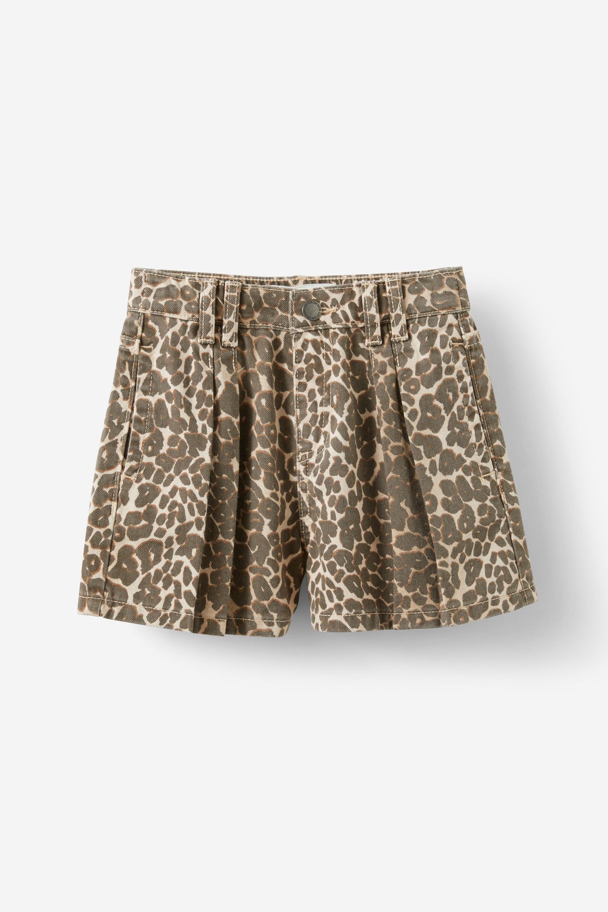 Sarai Pleat Front Denim Short