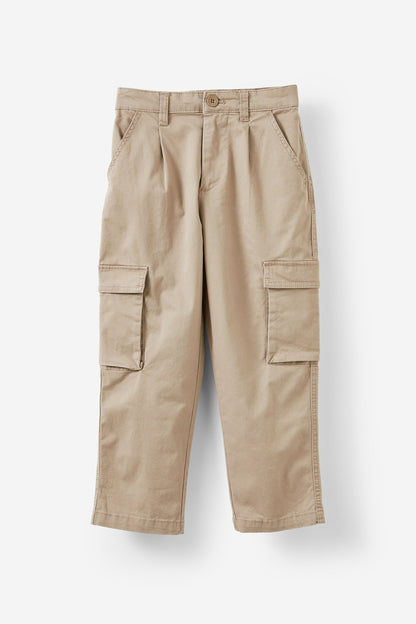 Pleat Front Cargo Pant