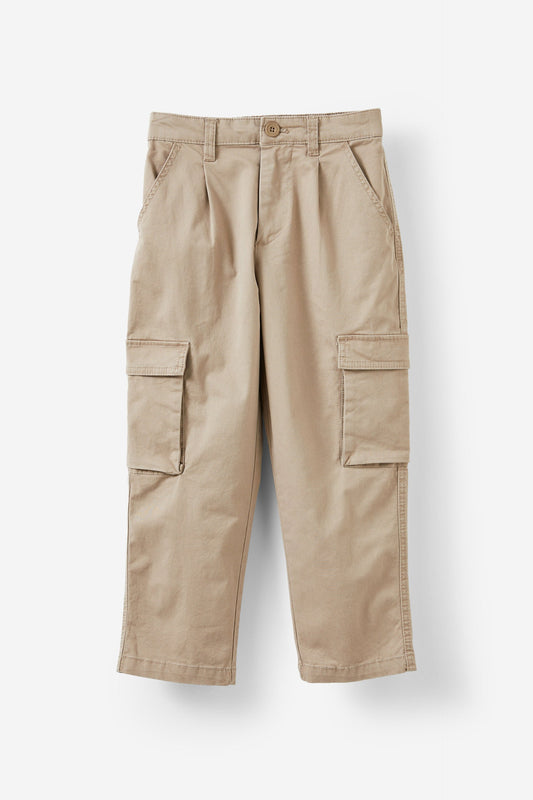 Pleat Front Cargo Pant