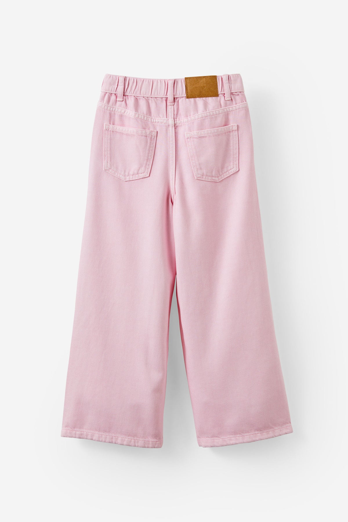 Pleat Front Relaxed Denim Jean