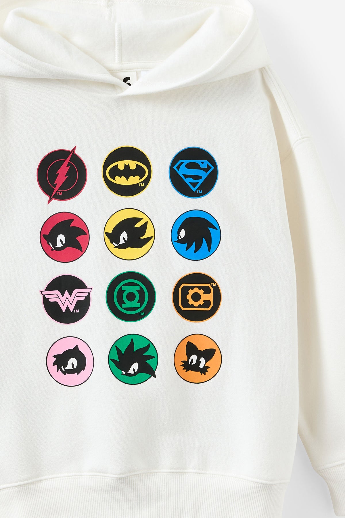 Sonic x DC Comics Oversized Hoodie