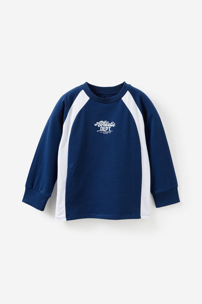Moto Panelled Long Sleeve Tee