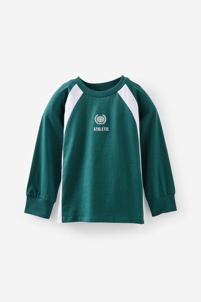 Moto Panelled Long Sleeve Tee