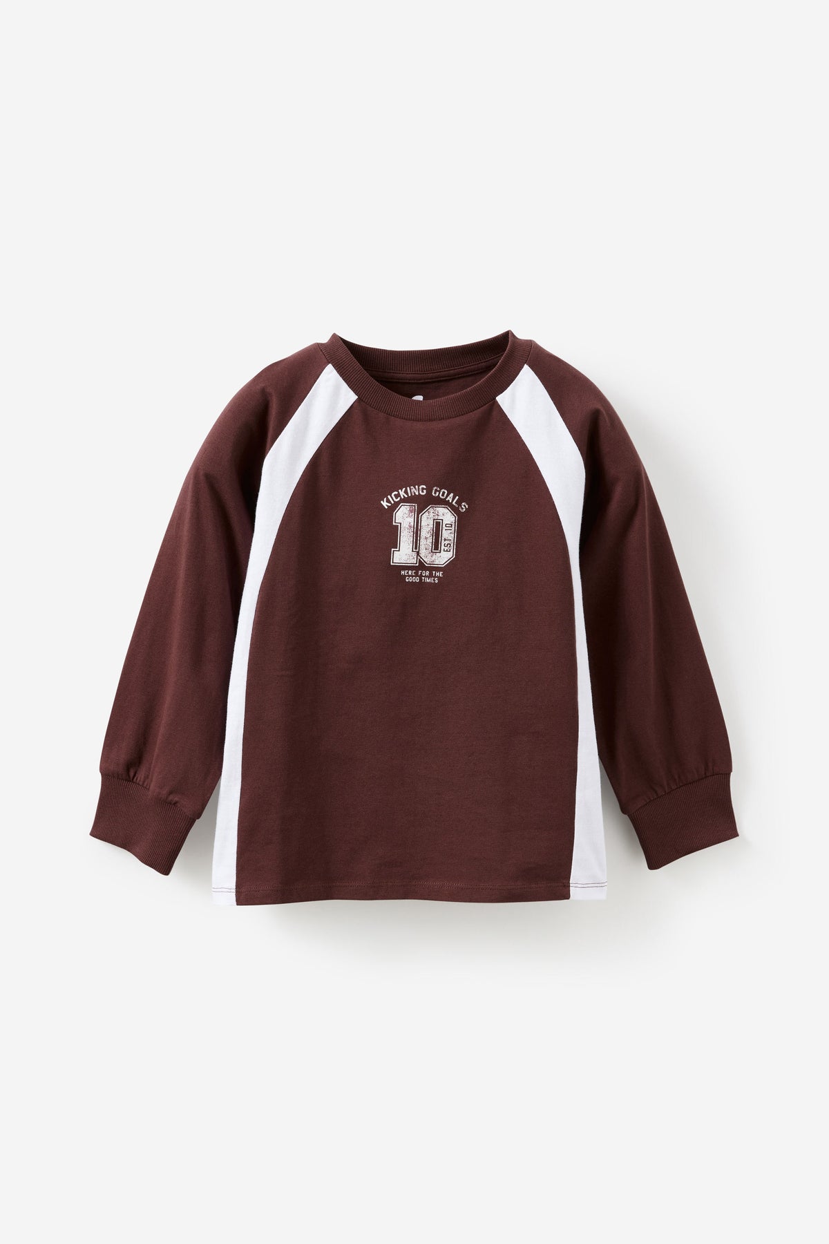 Moto Panelled Long Sleeve Tee