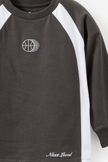 Moto Panelled Long Sleeve Tee