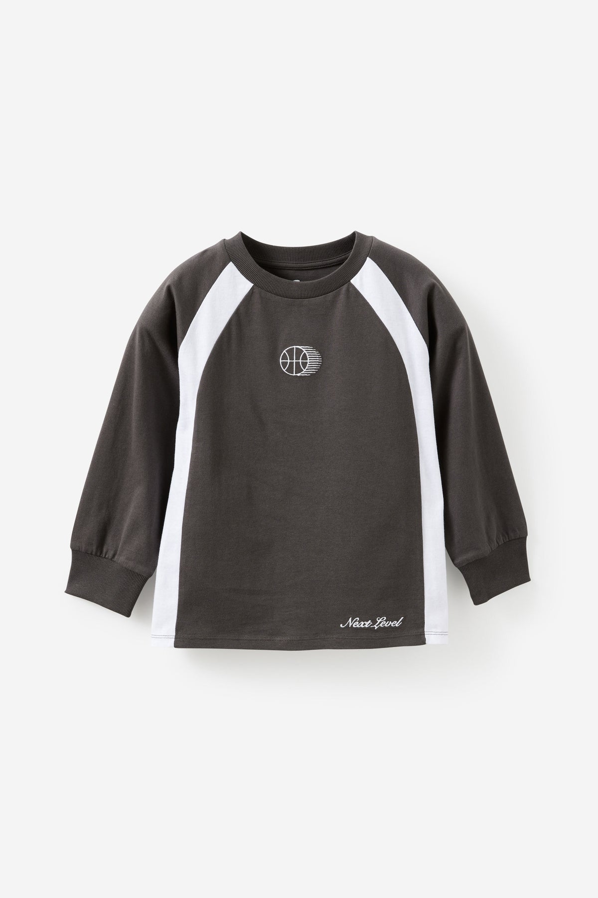 Moto Panelled Long Sleeve Tee