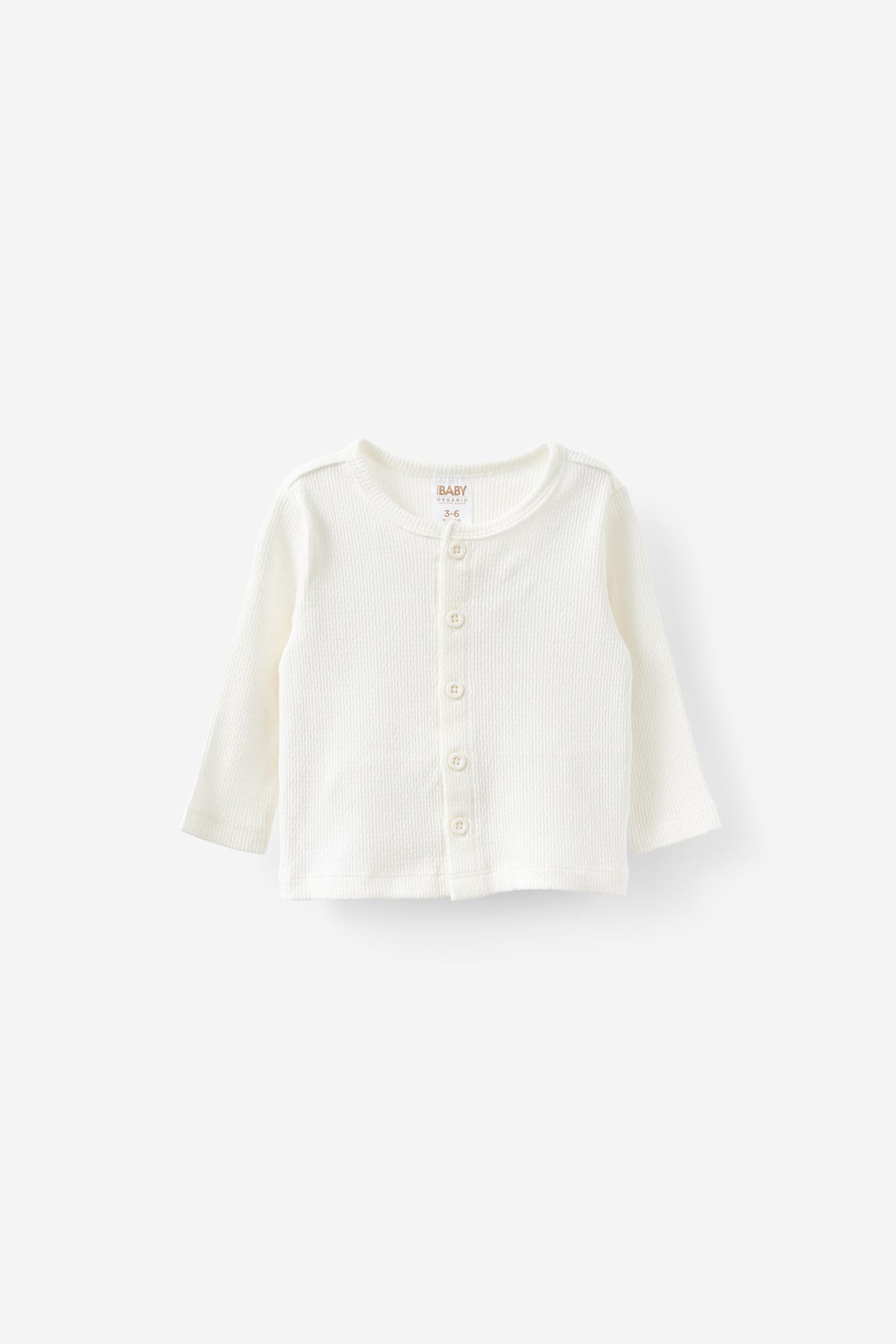 Organic Pointelle Cardigan
