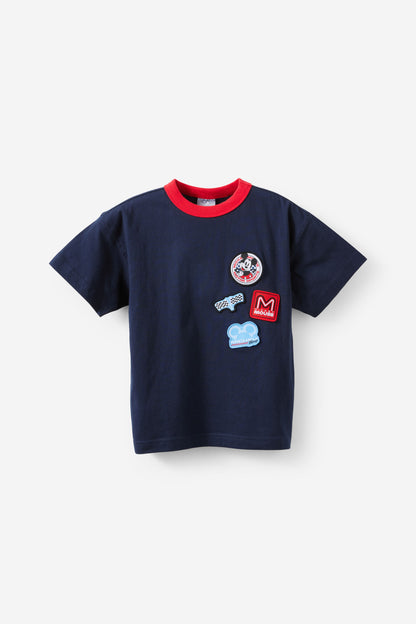 Disney Mickey Racing Drop Shoulder Short Sleeve Tee
