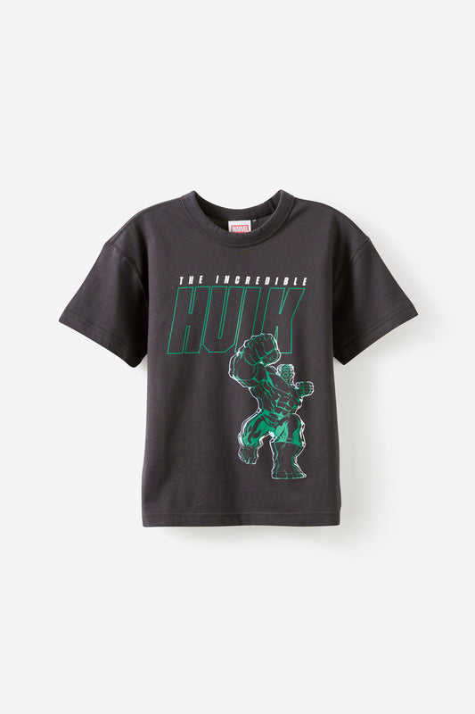 The Hulk Marvel Drop Shoulder SS Tee