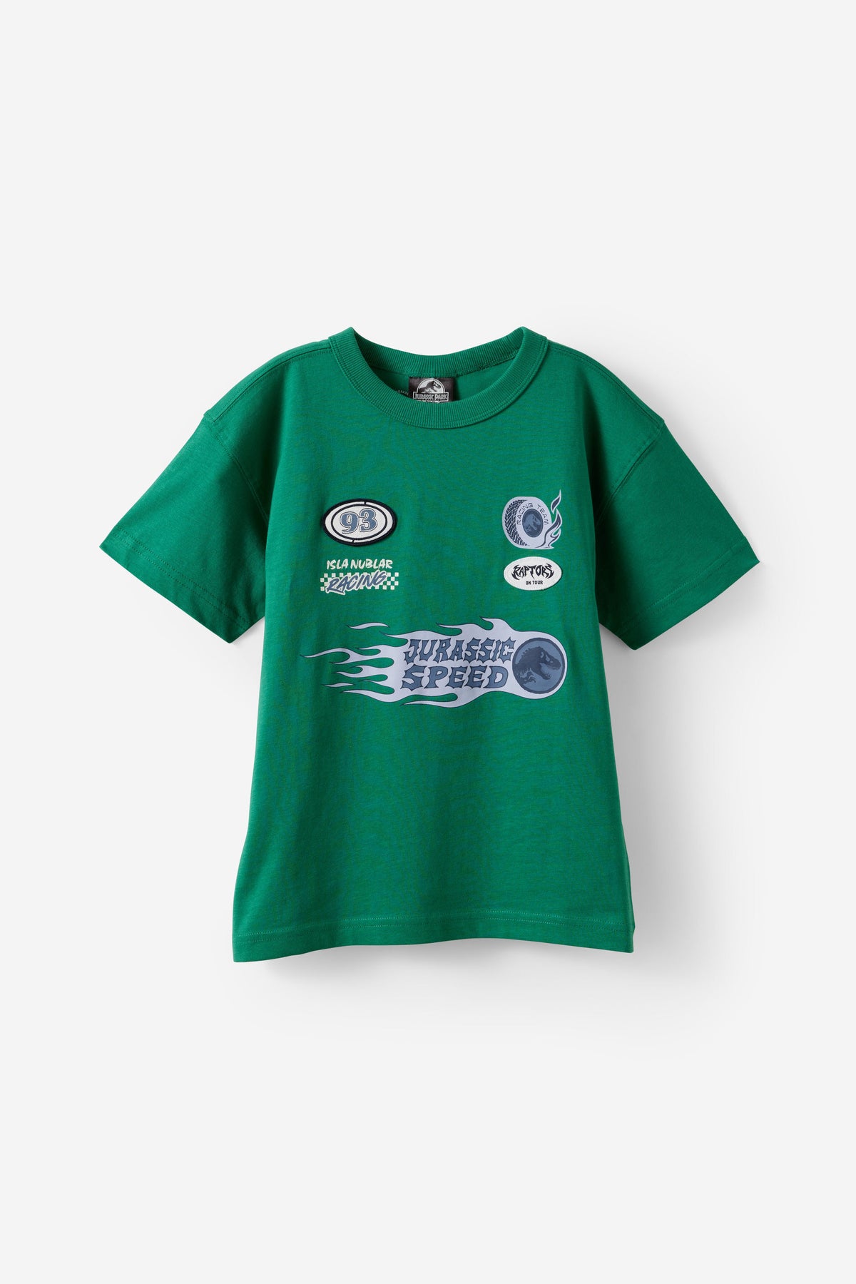 Jurassic Park Drop Shoulder SS Tee