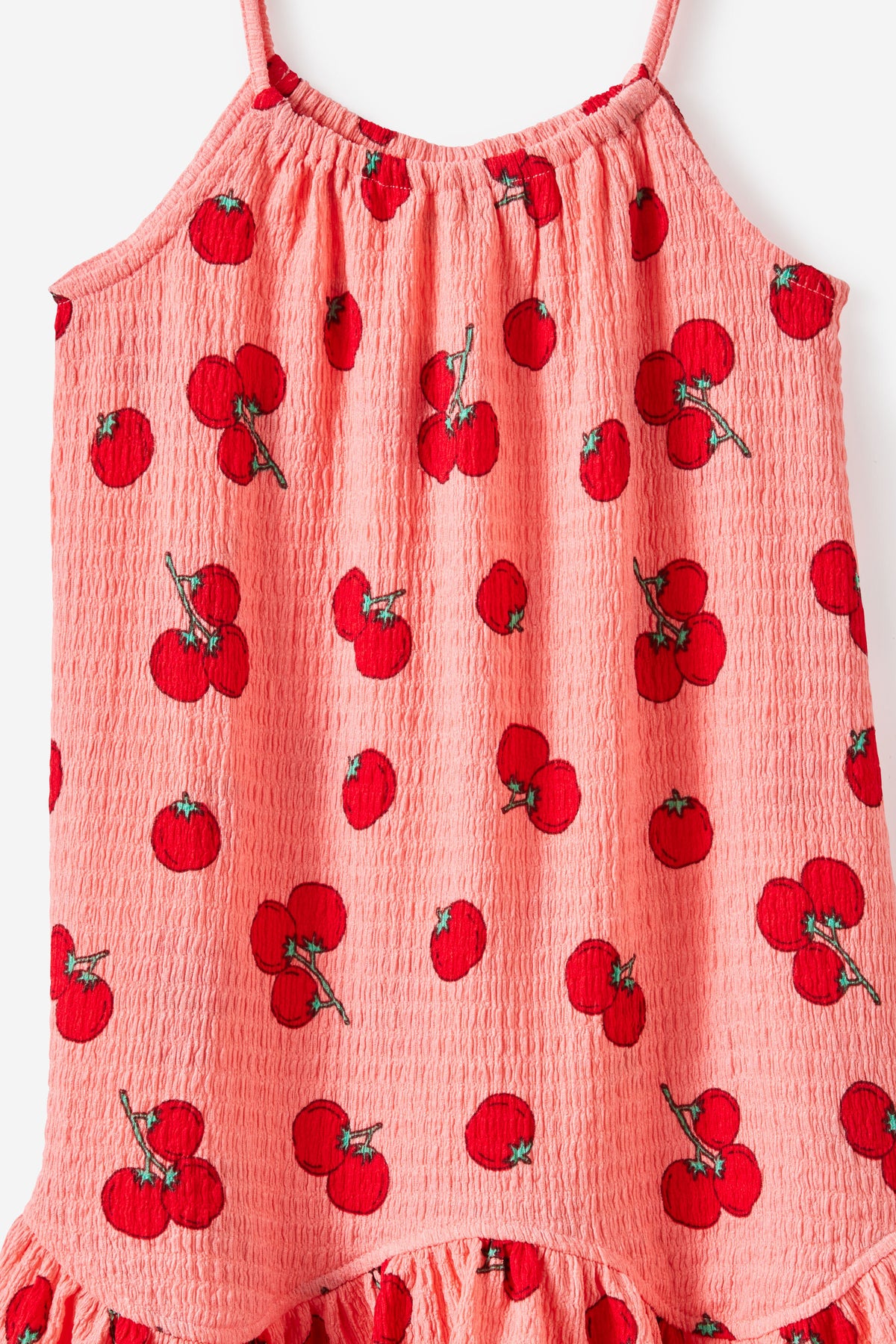 Hazel Scalloped Sleeveless Dress