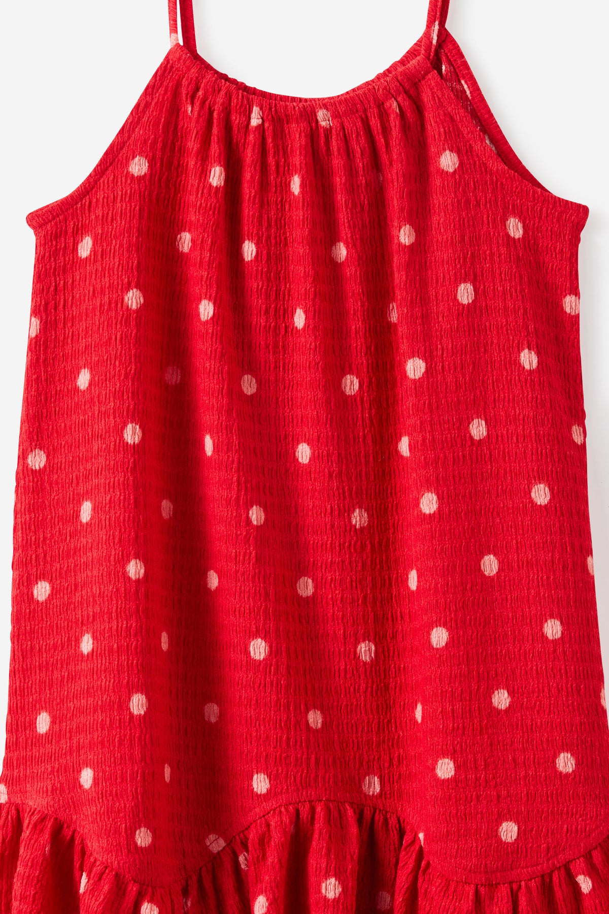 Hazel Scalloped Sleeveless Dress