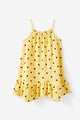 Hazel Scalloped Sleeveless Dress