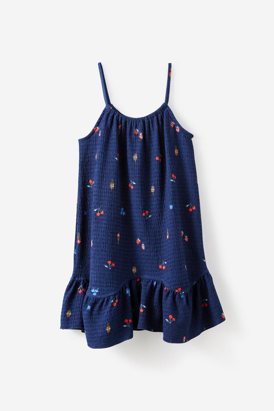 Hazel Scalloped Sleeveless Dress