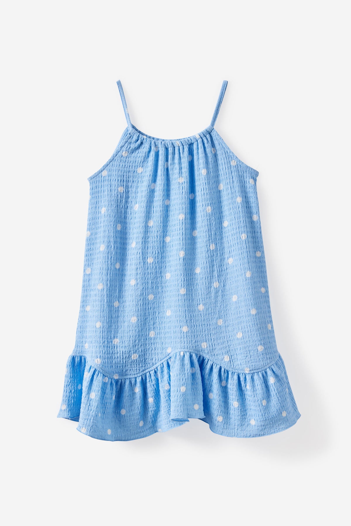 Hazel Scalloped Sleeveless Dress