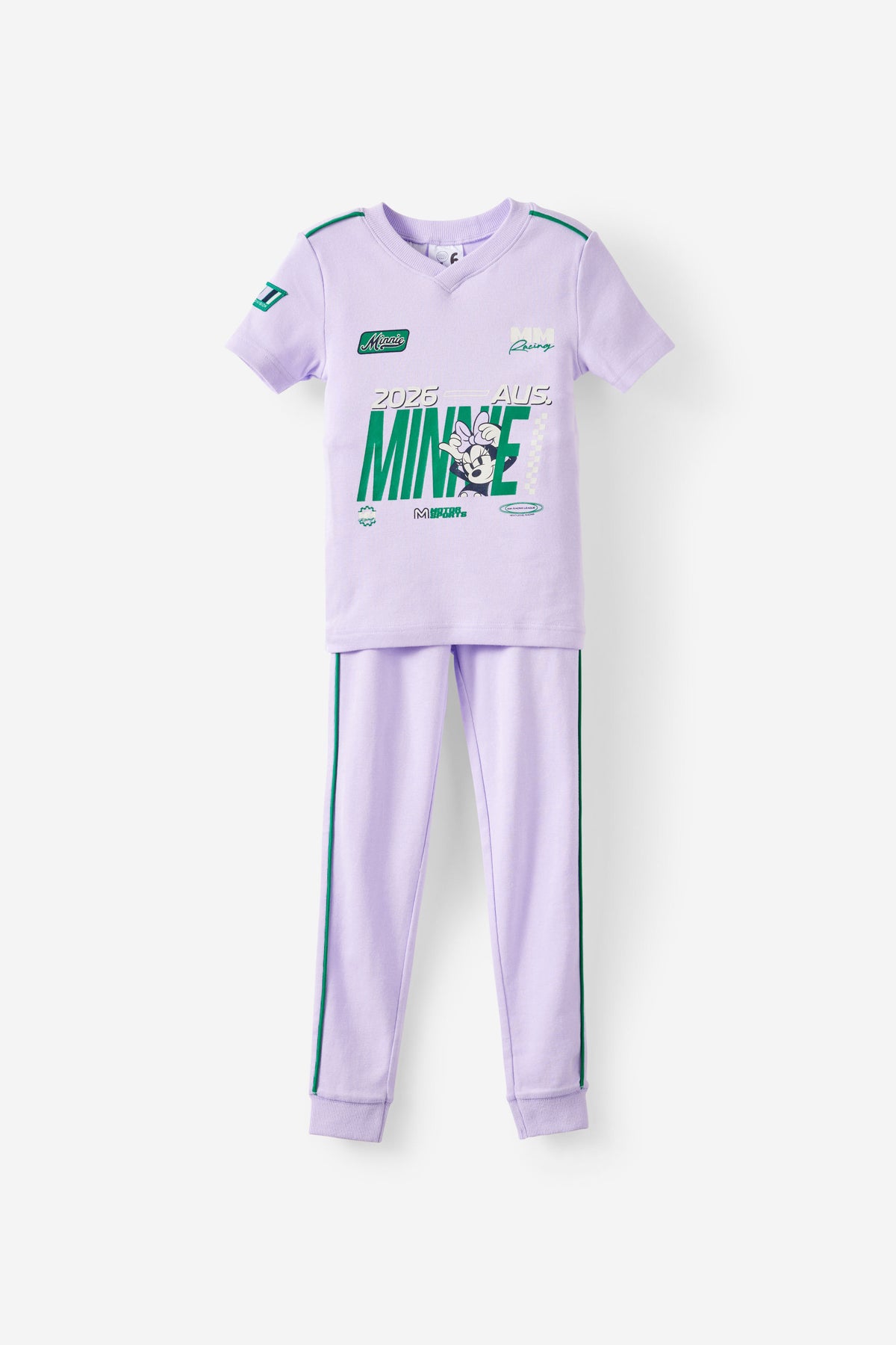 Mickey & Minnie Disney V Neck Short/Long Pyjama Set