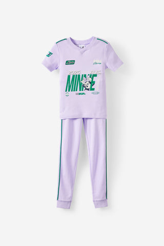 Mickey & Minnie Disney V Neck Short/Long Pyjama Set