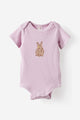 Organic Pointelle Short Sleeve Bubbysuit