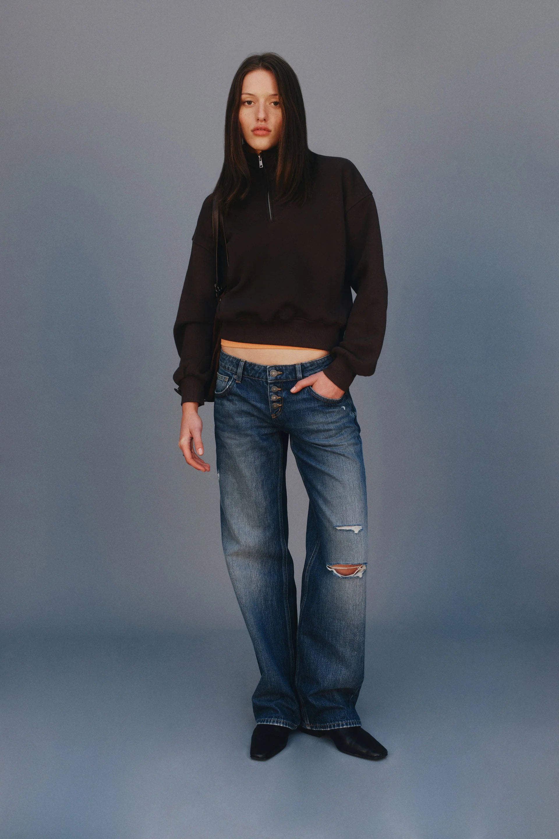Low Rise Straight Jean